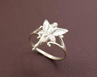 Silver Faerie Ring, Silver Fairy Design