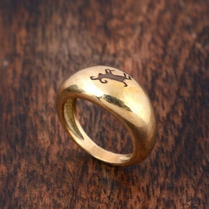 Bague zodiaque faite main, bague zodiaque personnalisée, cadeau pour elle, bijoux personnalisés, bague astrologie, bague constellation, bague en laiton