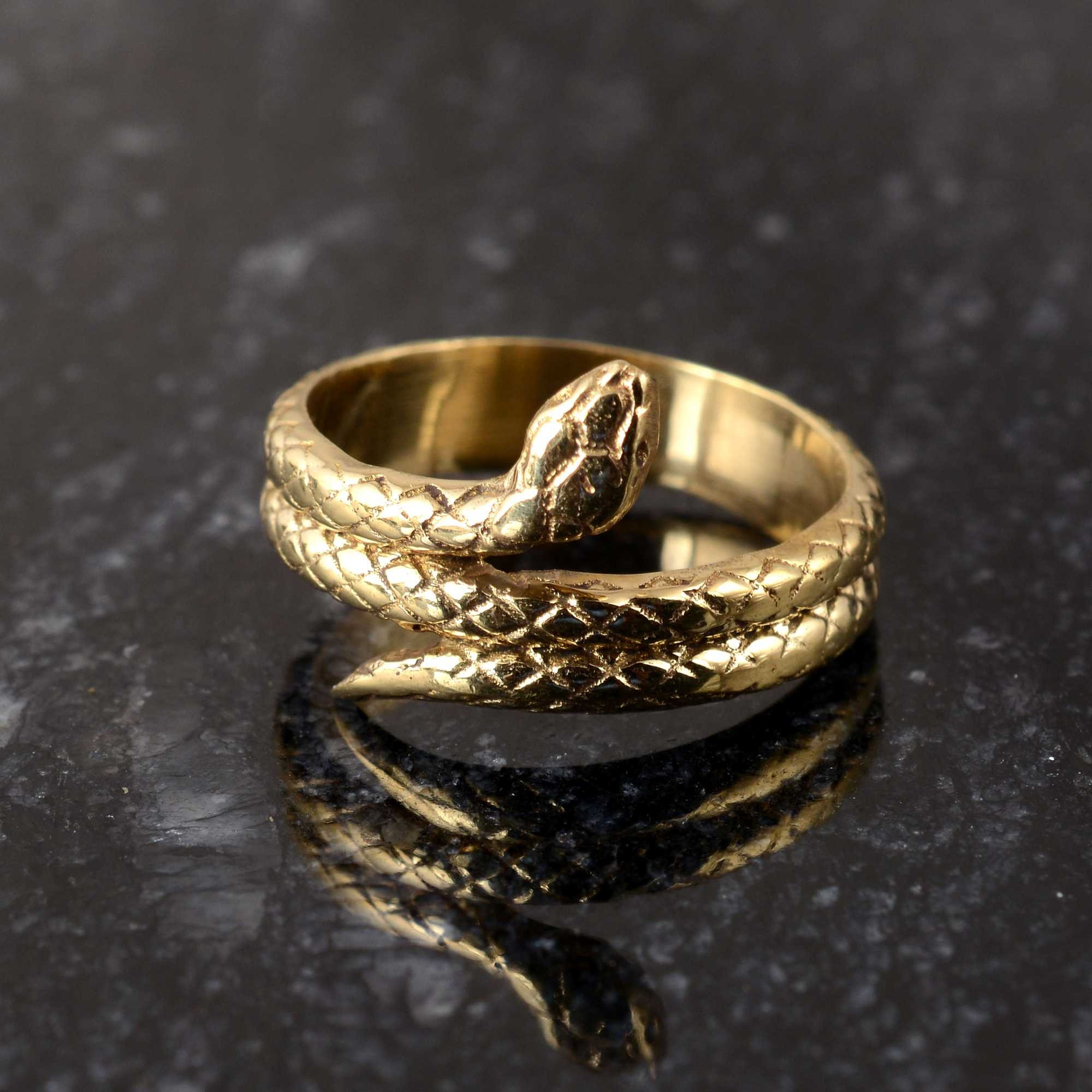 Snake Wire Ring - Etsy