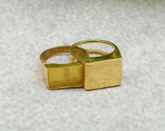 Gold Poison Ring, Secret Poison Ring, Secret Compartment Ring, Handmade Ring, Pill Box Ring, Mothers Day Gift
