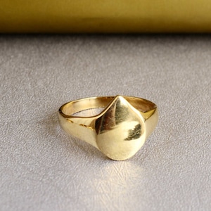 18K ゴールド リング - 薄型メンズ ゴールド バンド リング 18K ゴールド リング - 薄型メンズ ゴールド バンド リング