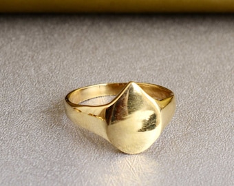 Mens Ring, Gold Ring Men, Mens Pinky Rings, Signet Ring Men, Gold Signet Ring, Gold Rings for Men, Mens Jewelry