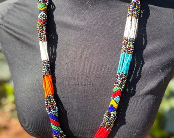 Zulu beaded Necklace