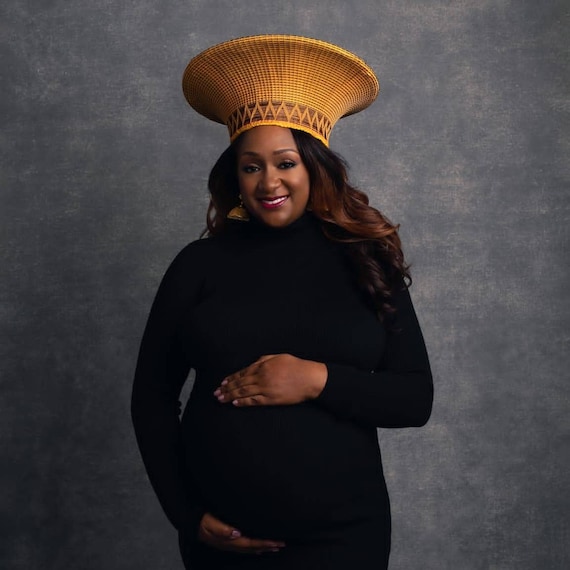 Large Zulu Hat African Hat Isicholo 