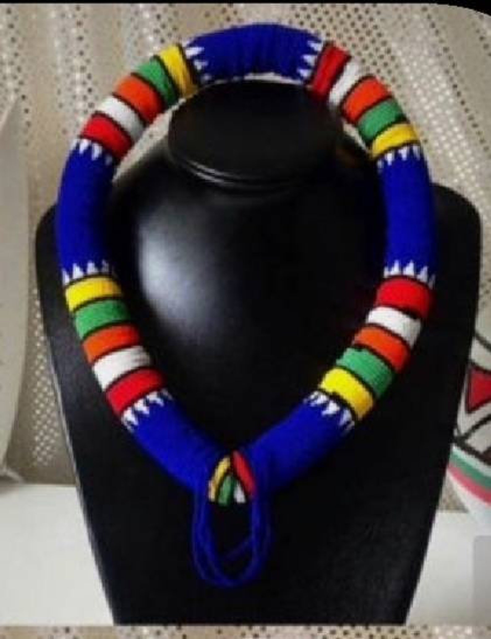 Beaded Zulu Style Headband Handmade Tribal Head Gear Etsy