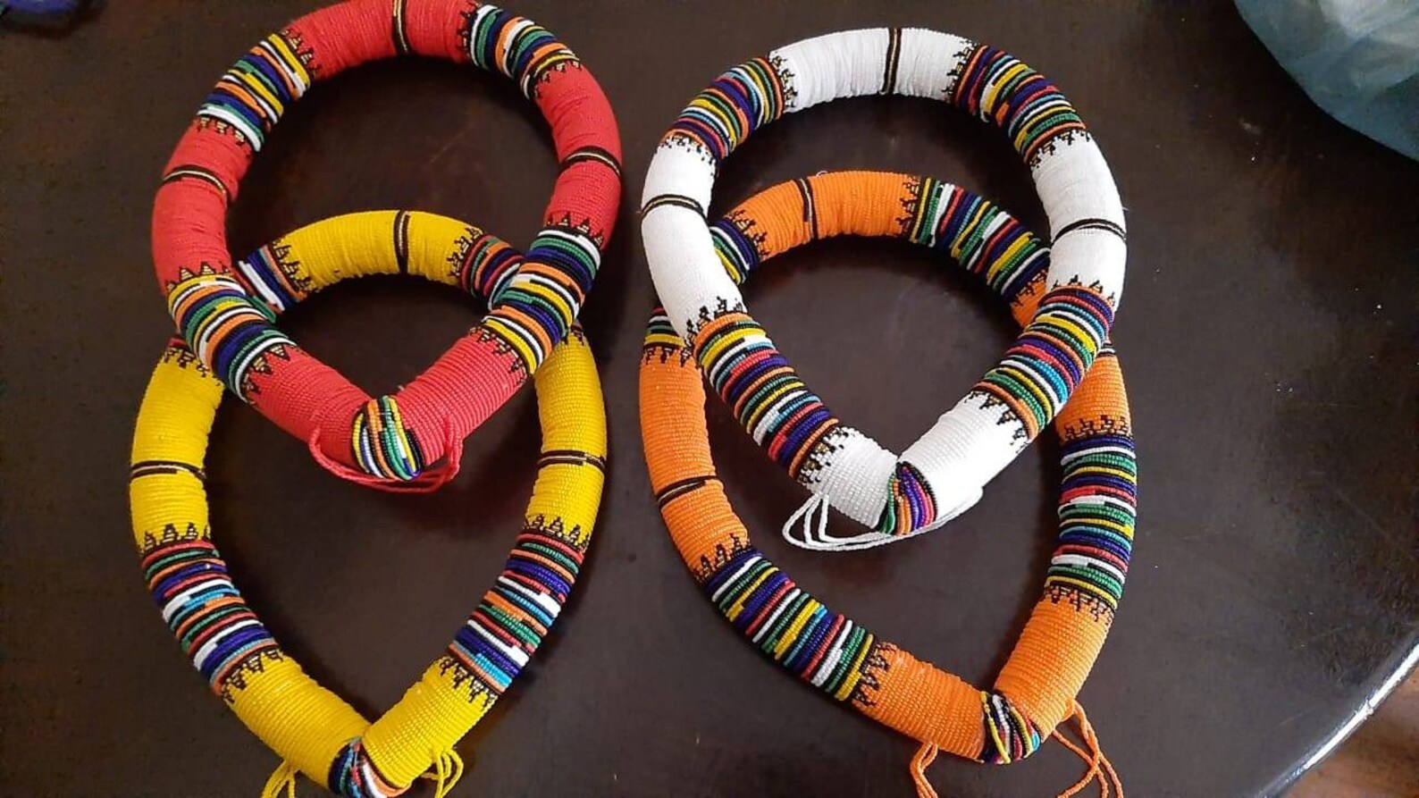 Beaded Zulu Style Headband Handmade Tribal Head Gear Etsy