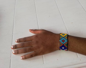 Zulu Beaded wrist  Bracelet