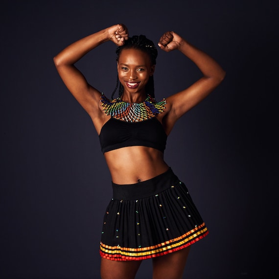 Beaded Zulu Skirt