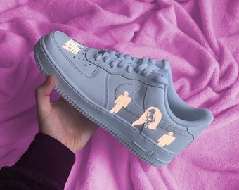 billie eilish custom air force 1