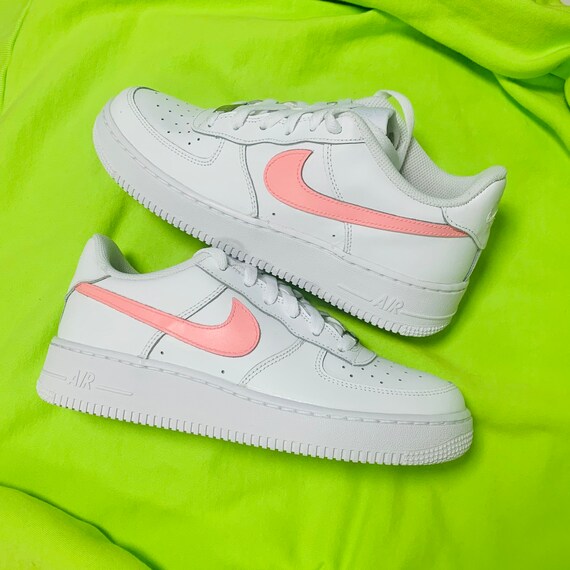 air force 1 swoosh rosa