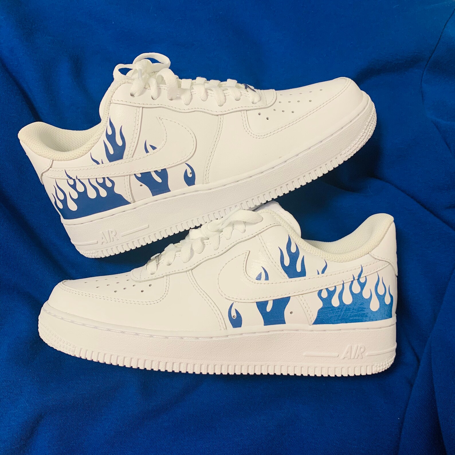 nike air force blue reflective
