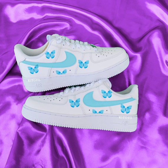 Hellblaue air force 1 Clearance