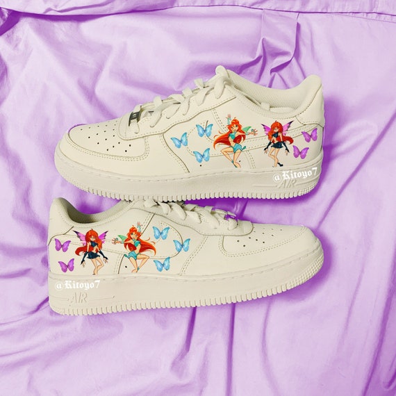 air force 1 papillon