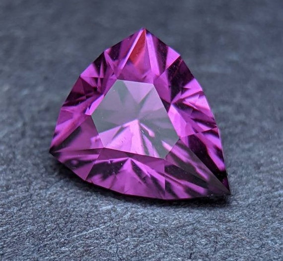 1.4 Ct Mozambique Purple Garnet Precision Cut Pear trillion Etsy