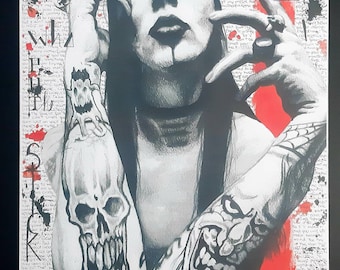 Marilyn Manson Print