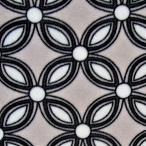 Geometric Design fleece tie blanket