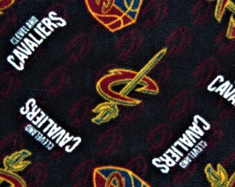 Cleveland Cavaliers Basketball Team fleece tie blanket