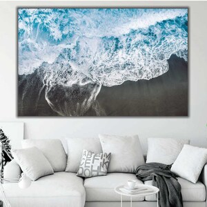 Beach Tropical View | Ocean Wall Art, Tropical Wall Art, Coastal Print, Ocean Canvas Print, Coastal Wall Art, Coastal Canvas