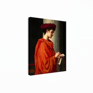 Edward John Poynter - Barine 1894 Canvas Art, Woman Wall Art, Famous Painting, Reproduction Canvas Home Decor, Ready To Hang Canvas!