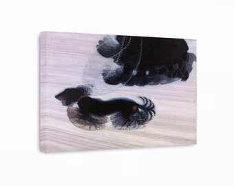 Balla「Dynamism of a Dog」キャンバスアート：未来派の犬の絵画、すぐ