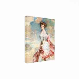 Miss Grace Woodhouse Canvas Art: John Singer Sargent Portrait Reproduction