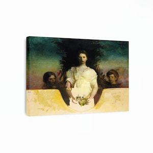 Abbott Handerson Thayer - My Children Canvas Art, Symbolism Art, Modern Wall Art, Famous Painting, Reproduction Canvas Print,Giclee Wall Art
