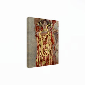 Gustav Klimt - Hygieia Canvas Art, Art Nouveau, Klimt Wall Art, Famous Painting, Reproduction Canvas Print, Ready To Hang,Housewarming Gifts