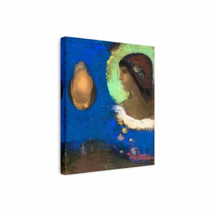 Sita 1893 door Odilon Redon canvaskunst, symboliek kunst, Odilon Redon kunst aan de muur, symbolisch schilderij, Odilon Redon Art Print, reproductie canvaskunst, Odilon Redon kunst aan de muur