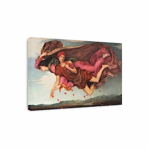 Evelyn De Morgan - Noche y sueño (1878), arte en lienzo, arte romántico, reproducción de lienzo, arte mural simbólico, decoración moderna del hogar