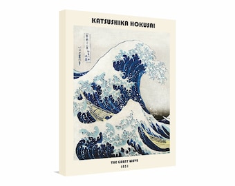 Hokusai Welle Canvas Print – Japanische Ukiyo-e Kunst