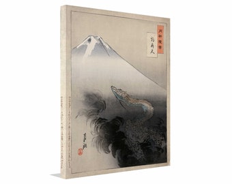 Ogata Gekko: Japanese Dragon Canvas Wall Art - Ryu Sho Ten