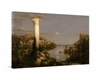 Thomas Cole 'Desolation' Canvas Print: The Course of Empire Giclee Wall Art