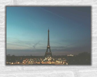 Eiffel Tower Canvas | Eiffel Tower Wall Art, Eiffel Tower Photo,Paris Wall Art, Paris Wall Decor, Eiffel Tower Print,Eiffel Tower Home Decor