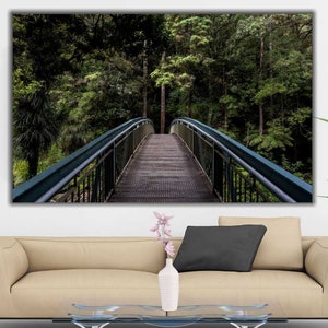 Trees Canvas Print | Forest Print, Trees Wall Art, Forest Wall Art, Trees Large Wall Decor, Nature Wall Art, Large Canvas Print Decor FRAMED