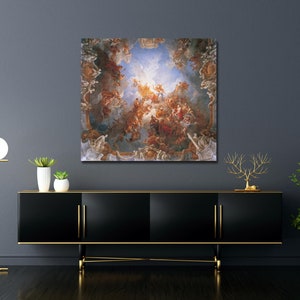 The Apotheosis of Hercules by Francois Lemoyne Canvas Wall Art ...
