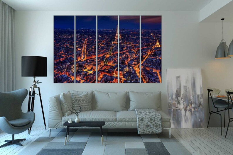 Eiffel Tower Canvas Eiffel Tower Photo Eiffel Tower Wall Art Paris Print Paris Skyline Print Paris Wall Decor Paris Wall Art