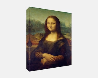 レオナルド・ダ・ヴィンチ - モナ・リザ (1503) - 古典絵画の複製
