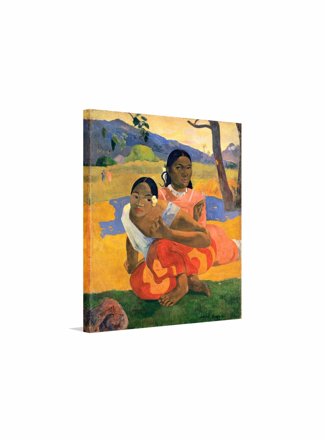 Paul Gauguin When Will You Marry 1892 Canvas Wall Art, Paul Gauguin Print,famous Painting,woman