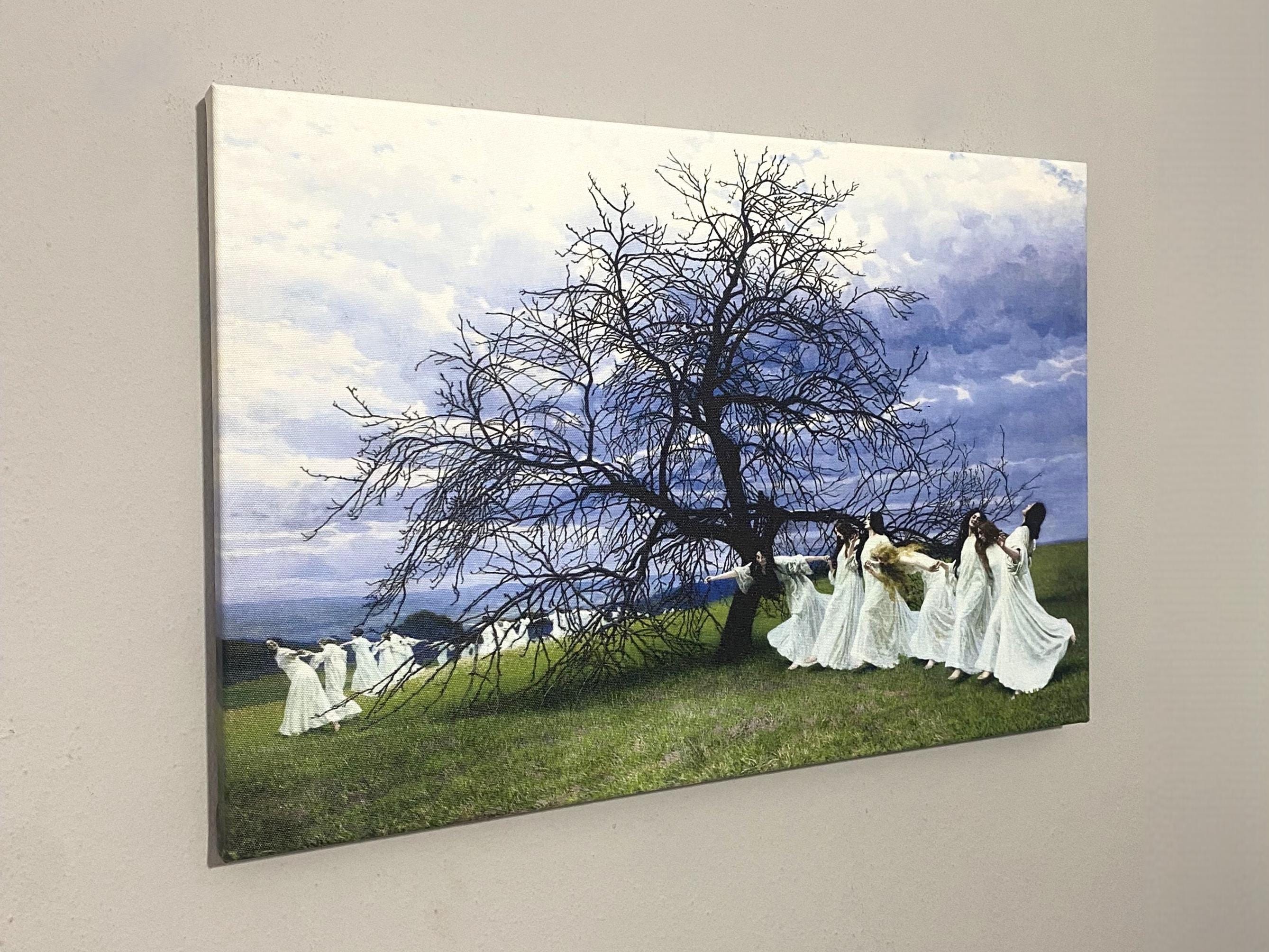 Maximilian Lenz 'A Song of Spring' Canvas Art, Mythological Wall
