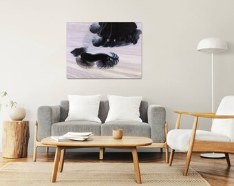 Balla「Dynamism of a Dog」キャンバスアート：未来派の犬の絵画、すぐ