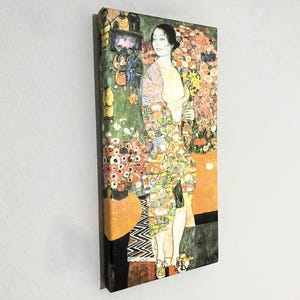 Gustav Klimt - The Dancer Canvas Art, Famous Painting, Gustav Klimt Canvas, Modern Wall Art, Reproduction Canvas Home Decor, Ready To Hang!
