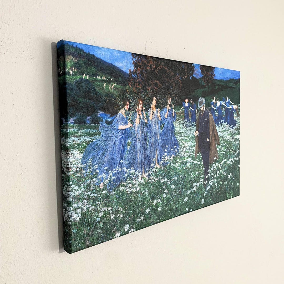 マクシミリアン・レンツ「A World」キャンバスアート、神話的壁装飾