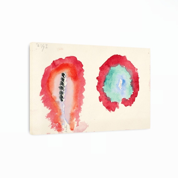 Hilma Af Klint Pink Modern Reproduction Print Hilma Af Klint Pink Modern Reproduction Print