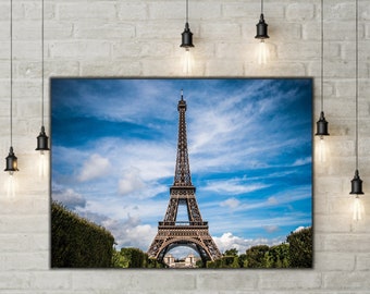 Eiffel Tower Canvas, Eiffel Tower Wall Art, Eiffel Tower Photo, Paris Wall Art, Paris Wall Decor, Eiffel Tower Print,Eiffel Tower Home Decor