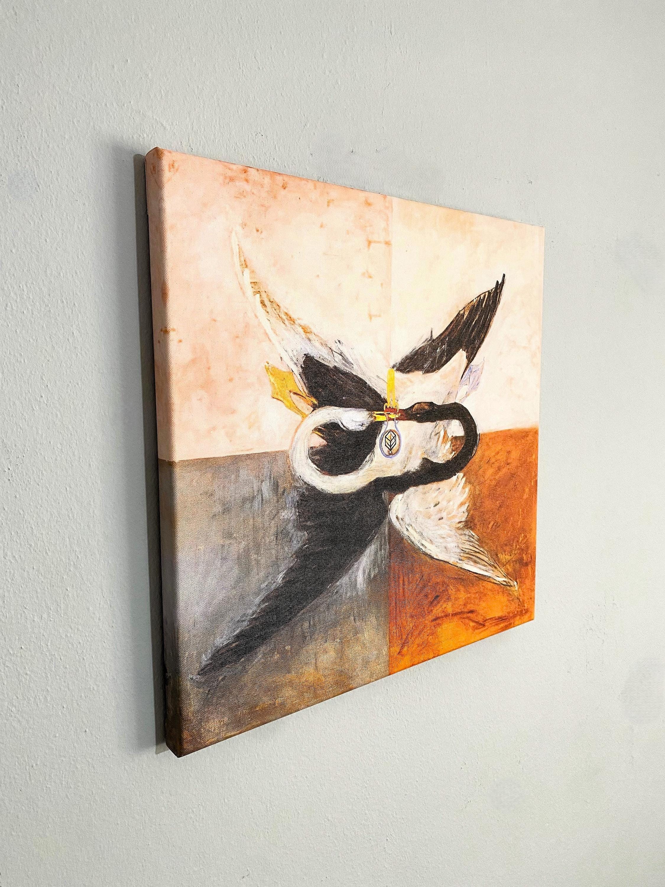Hilma Af Klint - the Swan Canvas Art, Abstract Wall Decor - Etsy