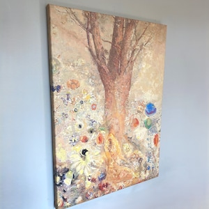 Odilon Redon - The Buddha 1904 Canvas Wall Art, The Buddha Painting, Buddhism Zen Tao Buddhist, Odilon Redon Reproduction Canvas Home Decor