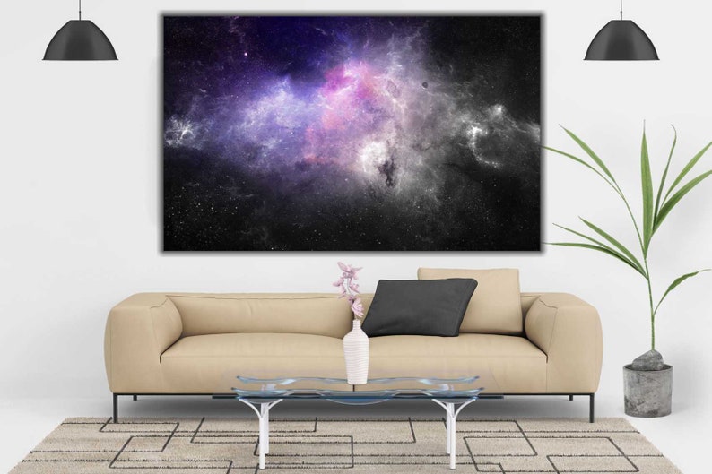 Space Canvas Wall Decor NASA Wall Decor Space Decor Space Etsy UK