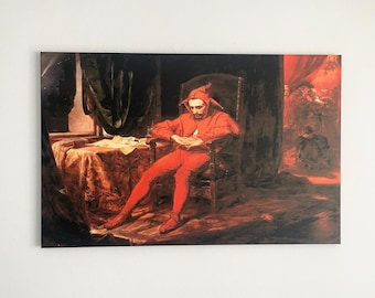 Jan Matejko - Stańczyk 1862 Canvas Art, Jester Print, Famous
