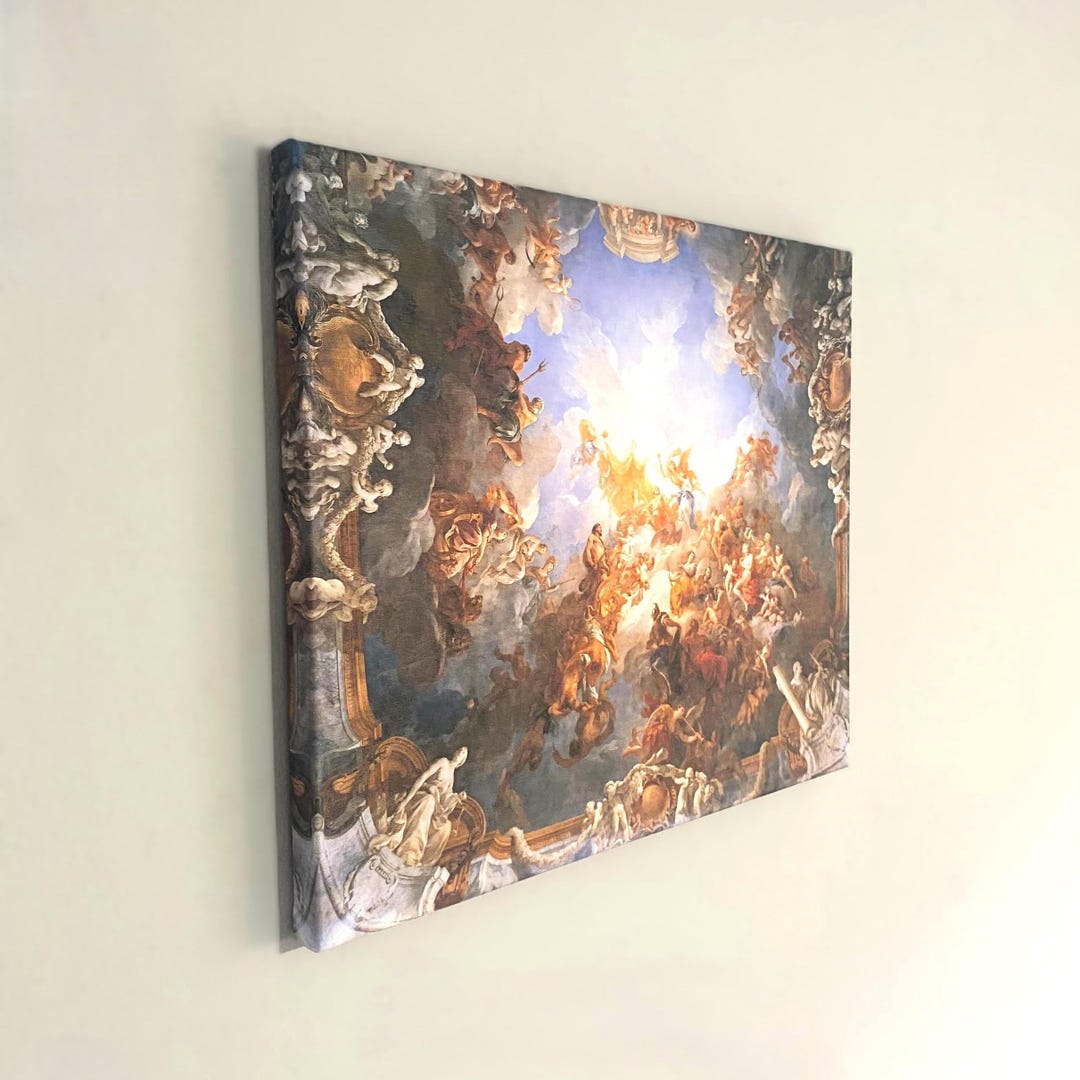 Apotheosis of Hercules Canvas Print: Renaissance Mythology Wall Art - Etsy