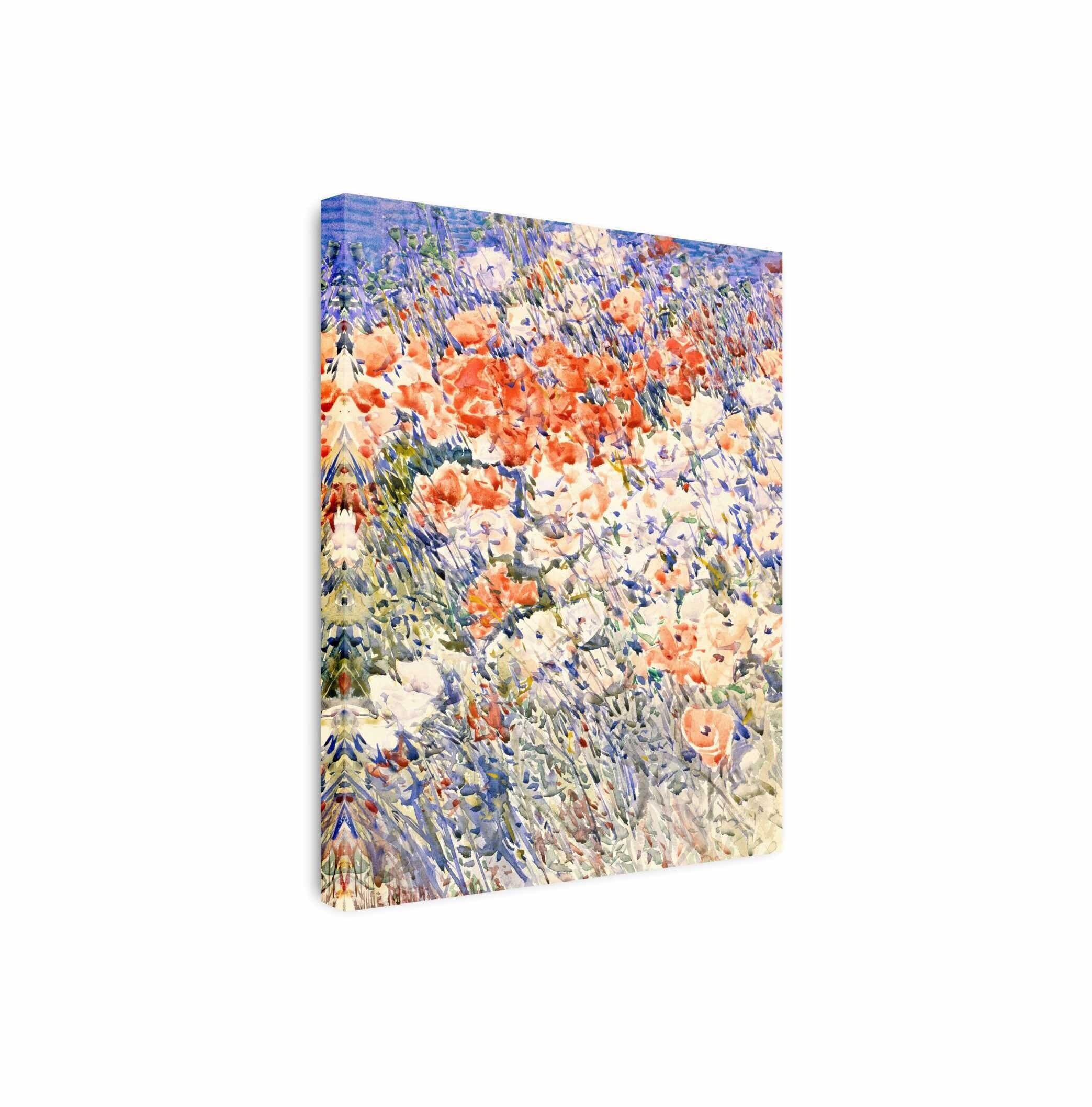 チャイルド・ハッサム「島の庭」キャンバス、印象派の花の壁画 - Etsy 日本